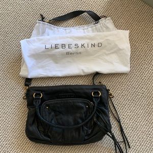 Liebeskind Berlin Black Esther Satchel Crossbody